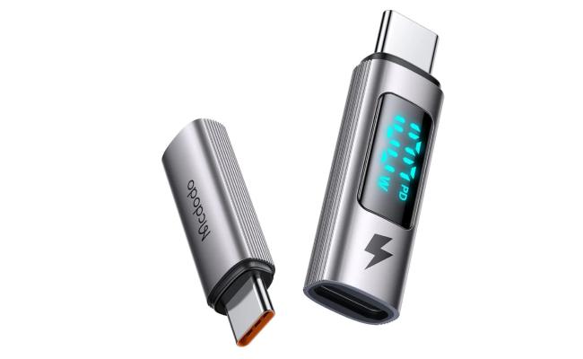 Mcdodo OT-6090 Type-C To Type-C PD 100W Charging Power Display Converter Adapter